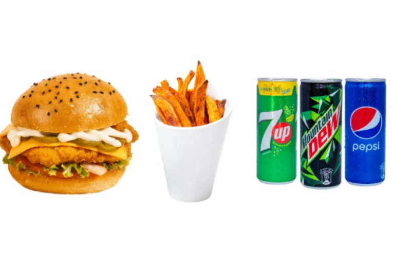 Chicken Burger Combo