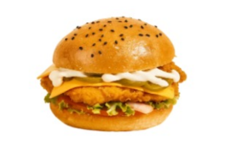 Crispy Double Chicken Burger