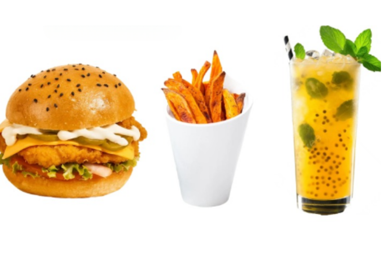 Special Chicken Burger Combo