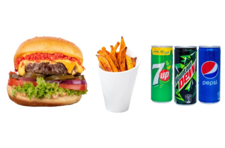 Beef Burger Combo