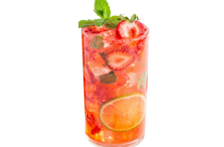 Strawberry Lime Mojito